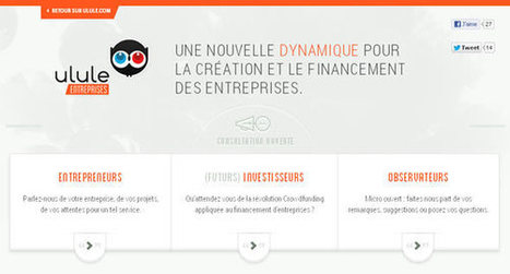 Le crowdfunding, une nouvelle dynamique pour la création et le financement des entreprises | Crowdfunding Nautisme | Scoop.it