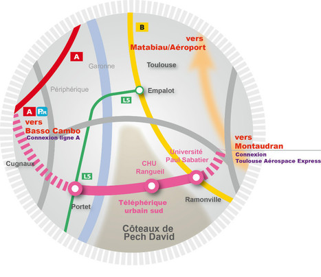 Téléphérique Urbain Sud de Toulouse : ça démarre véritablement en janvier 2016 | Revue de presse | Scoop.it