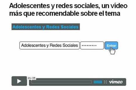 Adolescentes y redes sociales, un v&iacute;deo m&aacute;s que recomendable sobre el tema | Microsiervos | Redes sociales en Educaci&oacute;n | Scoop.it