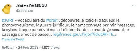La Commission d'enrichissement de la langue française publie de nouvelles traductions de termes anglais et propose de remplacer 'doxing' par 'divulgation malveillante d'informations personnelles' | Quezil - News on Language & Technology | Scoop.it