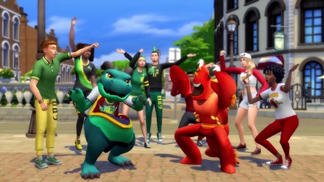 The Sims 4 Discover University: 100+ Screens from the Reveal Trailer << Sims Community | Les Sims | Scoop.it
