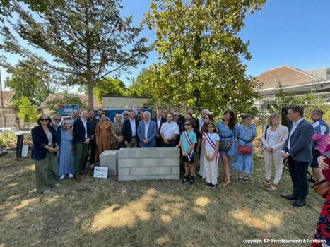 Milly-la-For&ecirc;t (91) : pose de la premi&egrave;re pierre de sa future maison de sant&eacute; pluridisciplinaire #MSp #MaisonDeSant&eacute; #MillyLaFor&ecirc;t #( | Maison de Sant&eacute; | Scoop.it