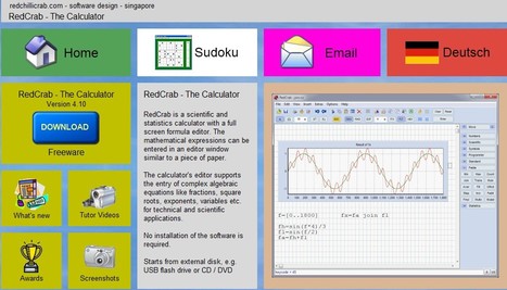 RedCrab - The Calculator | 21st Century Tools for Teaching-People and Learners | Scoop.it