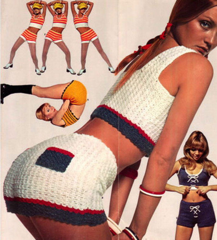 Hot pants fashions, 1970s. | Kitsch | Scoop.it
