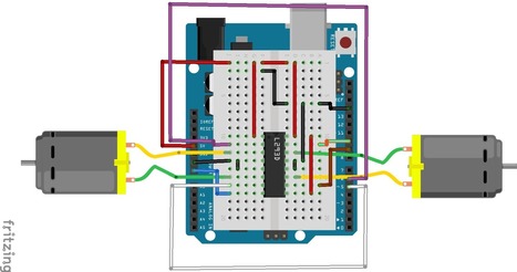 Controlar motores de CC con el L293 | tecno4 | Scoop.it