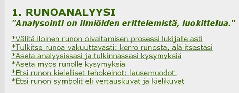 Runoanalyysi | 1Uutiset - Lukemisen tähden | Scoop.it