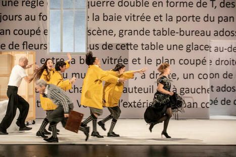 Stanislas Nordey caracole sur les mots de Feydeau, avec « L’Hôtel du Libre-Echange », au Théâtre de l’Odéon | Revue de presse théâtre | Scoop.it