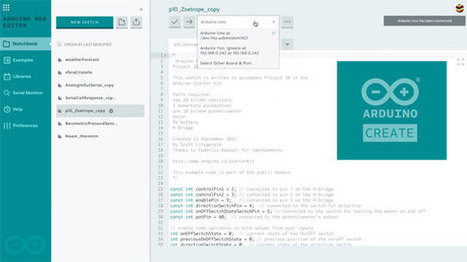Arduino Create: El IDE de Arduino en la nube | tecno4 | Scoop.it