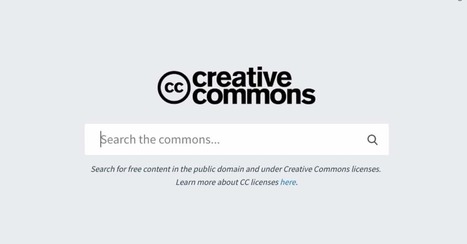 Creative Commons Search Engine Launches with Over 300 Million Images | iPads, MakerEd and More  in Education | Scoop.it