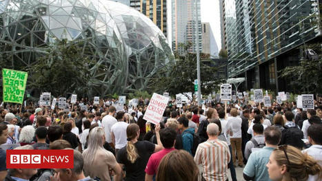 Amazon 'illegally retaliated' against climate activists | Microeconomics: IB Economics | Scoop.it