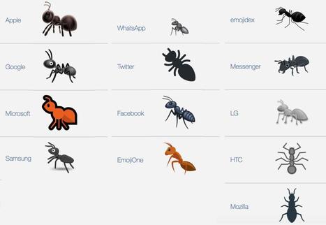 « Dessine-moi une fourmi », celles qui colonisent Internet en tant qu’émodjis sont une honte | Variétés entomologiques | Scoop.it