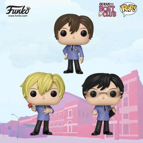 Ouran High School Host Club contará con su propia línea de Funko Pop | Noticias Anime [es] | Scoop.it