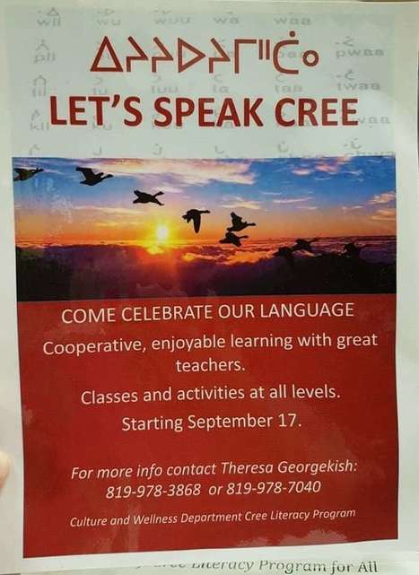 Use it or lose it: Cree community takes action on language preservation | CBC News | Language and Culture | Scoop.it