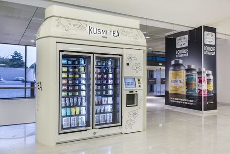 Kusmi Tea inaugure son Kusmikiosk à Paris, une boutique 100% automatisée | Thé, plantes à infusion, tisanes | Scoop.it