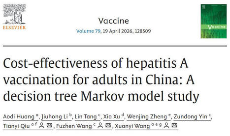 📢 New evidence on the cost-effectiveness of hepatitis A vaccination in adults. In China, routine childhood vaccination has dramatically reduced hepatitis A incidence, while leaving a cohort of&hellip; |... | H&eacute;sitations Vaccinales: Observatoire HESIVAXs | Scoop.it