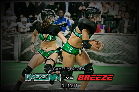 Game 19 Preview: Philadelphia Passion vs Tampa Breeze &laquo; LFL360 | LFL - Lingerie Football League | Scoop.it