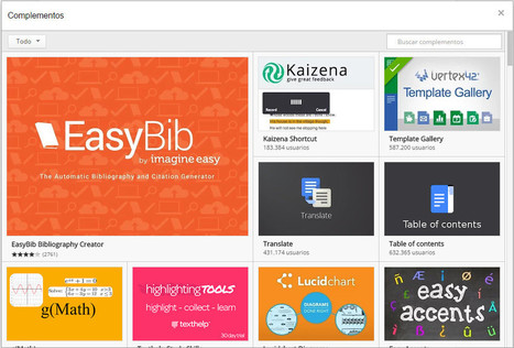 Las 11 extensiones de Google Docs que lograrán que no vuelvas a usar el Word | TIC & Educación | Scoop.it
