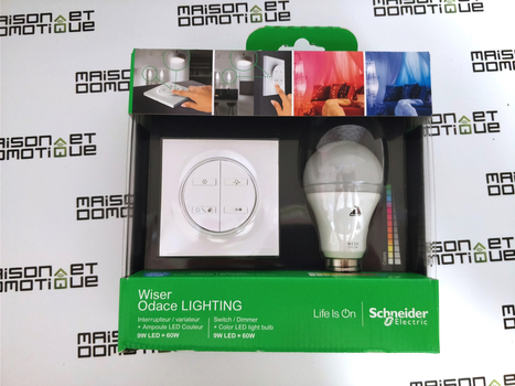 Wiser Odace Lighting: l'éclairage connecté par Schneider Electric | Build Green, pour un habitat écologique | Scoop.it