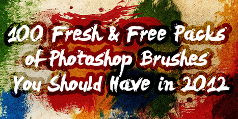 100 Fresh & Free Packs of Photoshop Brushes You Should Have in 2012 | Design Web Kit | photoshop ressources | Scoop.it