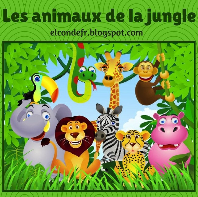 Dans la jungle des animaux! | POURQUOI PAS... EN FRANÇAIS ? | Scoop.it