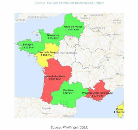 Les plages abordables : où l'immobilier neuf perd de sa valeur | Regards croisés sur la transition écologique | Scoop.it