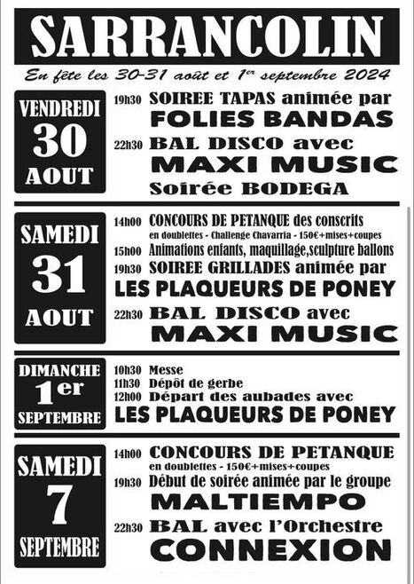 Fête à Sarrancolin les 30 et 31 août et 1er et 7 septembre | Vallées d'Aure & Louron - Pyrénées | Scoop.it