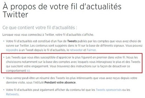 Twitter : Comment désactiver la chronologie inversée des Tweets par défaut - Arobasenet.com | Community and Social Media Management | Scoop.it
