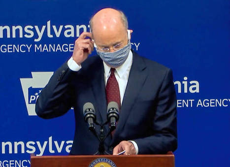 PA Governor Wolf - Wearing Mask - Orders Coronavirus Safety Measures At Essential Businesses, Including Wearing Masks! | Newtown News of Interest | Scoop.it