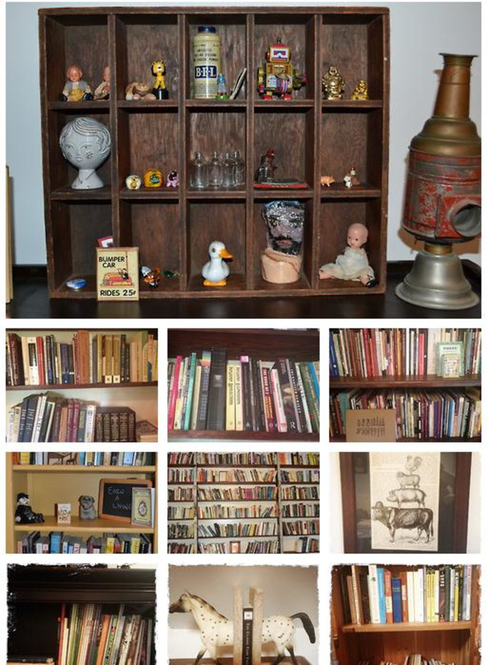 Poets’ Bookshelves @believermag | Antiques & Vintage Collectibles | Scoop.it