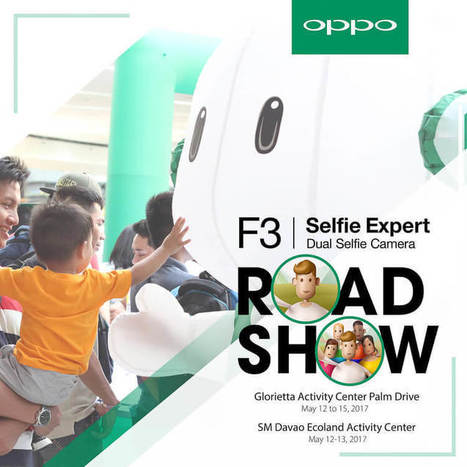 OPPO announces the F3 roadshow, get over Php2,000 worth of freebies | Gadget Reviews | Scoop.it