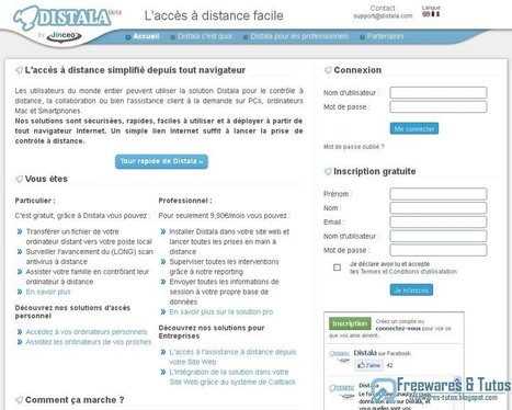Distala : un service de prise de contrôle à distance en français | Time to Learn | Scoop.it