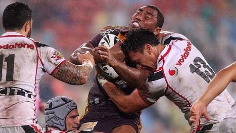 Brisbane win bruising battle over Warriors | NZ Warriors Rugby League | Scoop.it