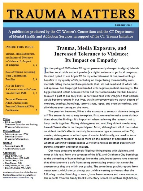 Trauma, Media Exposure, an Increased Tolerance to Violence Its Impact on Empathy | Empathy Movement Magazine | Scoop.it