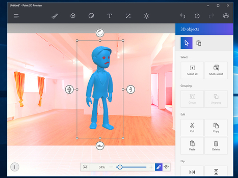 Microsoft Paint 3D - Windows 10 App | #Windows10 #Apps | Free Tutorials in EN, FR, DE | Scoop.it