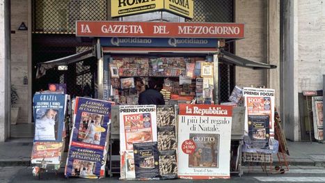 Presse: les kiosquiers italiens luttent pour leur survie | DocPresseESJ | Scoop.it