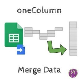 Google Sheets: Merge Data into One Column - Tech tip from @AliceKeeler | information analyst | Scoop.it