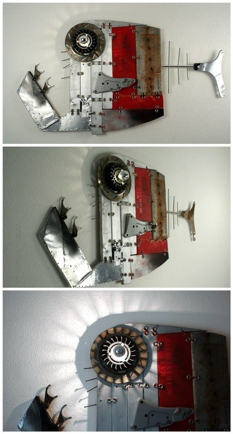 Giant Piranha | 1001 Recycling Ideas ! | Scoop.it