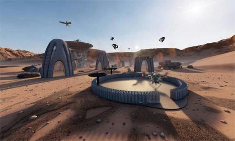 Bient&ocirc;t des essaims de &laquo; drones b&acirc;tisseurs &raquo; imitant les abeilles pour construire des immeubles ? - Ouest-France | Pour innover en agriculture | Scoop.it