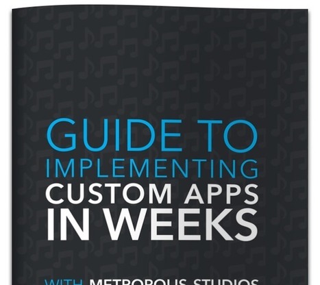 Guide to implementing custom apps in 6 weeks | FileMaker | Learning Claris FileMaker | Scoop.it