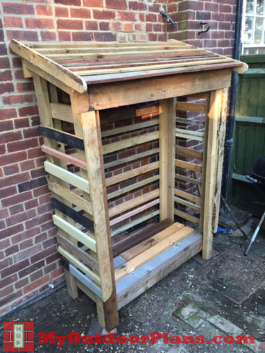 DIY Pallet Shed | Free Outdoor Plans - DIY Shed, Wooden Playhouse, Bbq, Woodworking Projects | Shed | Scoop.it