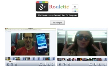 PlusRoulette – accede a hangouts públicos aleatoriamente | google + y google apps | Scoop.it