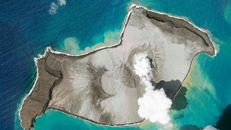 Tonga's Hunga Tonga Hunga Ha'apai volcano's impact felt around the world, from the US to Scotland - ABC News | Stage 4 Landforms & Landscapes | Scoop.it