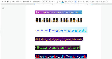 Two Awesome Google Docs Tools That Let You Apply Various Visual Effects to Your Text via @educatorstech  | iGeneration - Humane Use of Technology in an AI world (Pedagogy & Digital Innovation) | Scoop.it