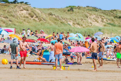 EN IMAGES. Plus de 36°C ce vendredi, les photos du pic de chaleur dans le Sud-Ouest | BABinfo Pays Basque | Scoop.it