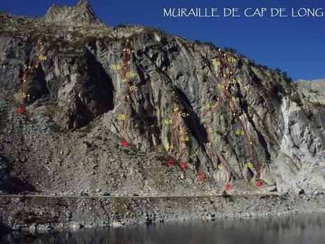 A l'assaut de la muraille de Cap-de-Long - Christophe Huguet | Facebook | Vallées d'Aure & Louron - Pyrénées | Scoop.it