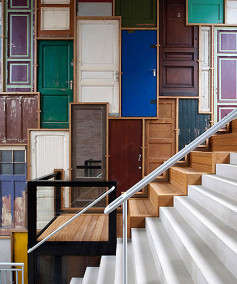 Creative DIY Idea for Foyer Wall | Modern Interiors | 1001 Creative ideas ! | Scoop.it