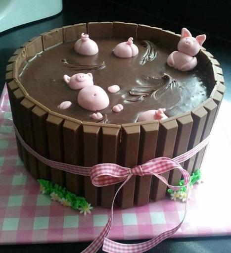 Chocolate Cake | Decorations & Design | Scoop.it