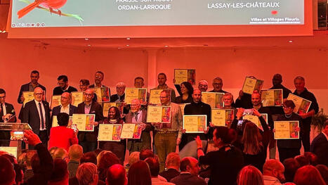 Ordan-Larroque conserve sa 4e fleur et re&ccedil;oit son troph&eacute;e "Villes Villages fleuris" &agrave; Paris | Professionnels du tourisme du Grand Auch C&oelig;ur de Gascogne | Scoop.it