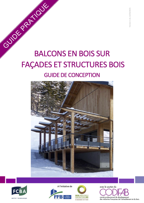 "Balcons en bois sur façades et structures bois" - Codifab | Architecture, maisons bois & bioclimatiques | Scoop.it