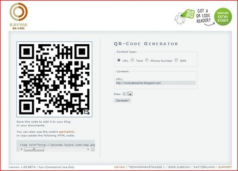 Cool Cat Teacher Blog: QR Code Classroom Implementation Guide | 21st Century Tools for Teaching-People and Learners | Scoop.it
